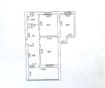 3 хонали уй сотилади