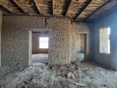 Коронка янги барака ховли.