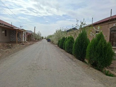 Yangiariq tumani Sherobod MFYda qurilishi tugallanmagan hovli joy