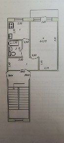 Uy sotiladi 1 hona GAGARINDA