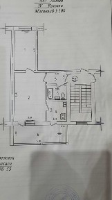 Квартира, 2/4/5, кирпич, Сампи, через дорогу от бывшего оптового рынка