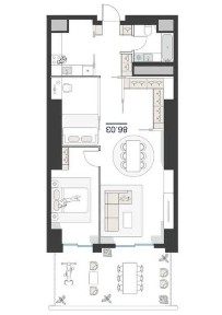 Продаётся квартира! НОВОСТРОЙКА ЖК 