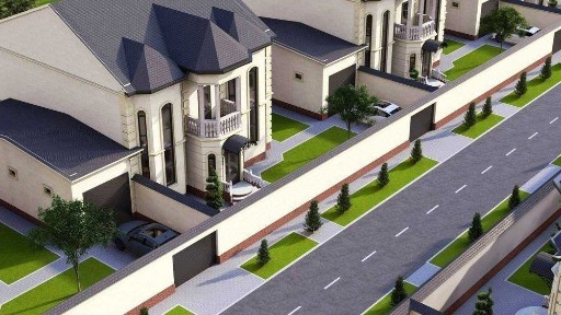 Богот шахарчасида хар бири 5 сотокда курилиши мулжалланган лойихалар