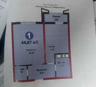 Regnum Plaza премиум класс от Murad Buildings, 1 комнатная 45м2