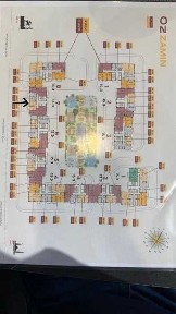 ЖК Oz Zamin 1 комнатная коробка 37м2 Фергана йули Узбум