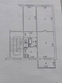 Продаётся 3/3/4 Массив Феруза Мирзо-Улугбекский Район