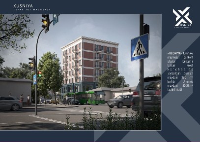 Toshkent shahar Vodnikda joylashkan XUSNIYA TURAR JOY majmuomiz