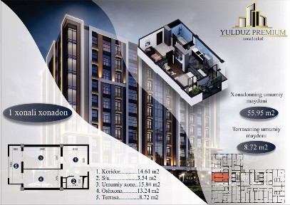 ПРОДАЕТСЯ шикарная квартира в Отличное Локация