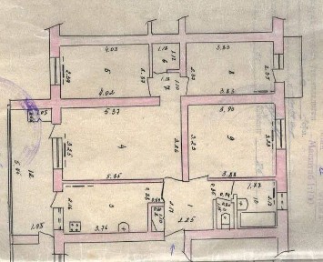 Квартира Дархан, 9 поликлиника 4/4/4 105 кв. м