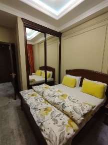 Sity Park Boulevard'da 1 хонали квартира ижарага Ётоқхона: двуспальна