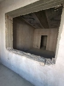 3х комнатная комната. Черновая шпатлевка