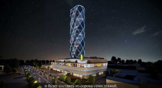 ЖК Piramit ул. Бабура+ул. Нукус 4-комн 43/48 105 м² коробка