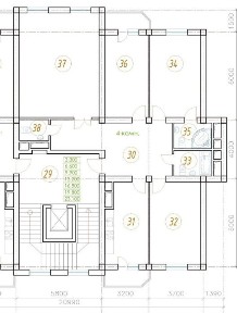Kvartira ЖК Fortuna House Ул. А.Каххара 4/4/9 155m2 korobka
