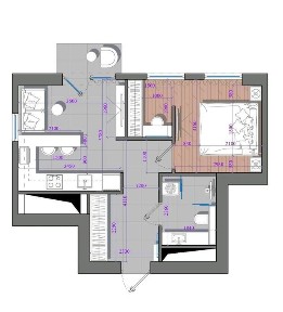 Продаётся квартира 2/8/10 Новостройке ЖК 