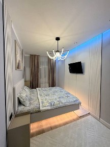 ® ЕВРОРЕМОНТ [55м²] БАЛКОН 2×6 2в3/1/4 Чиланзор-8 Квартира Сотилади