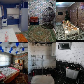 3 xona qilingan 2 xonali uy