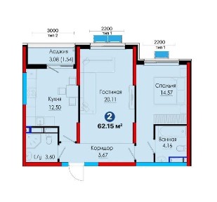 Скидка 18.000$ в ипотеку. Жк бизнесс класса. Пер взнос 10.000$