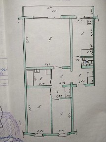 СОБСТВЕННИК! Продам 3-х комнатную квартиру- м. Пушкин 3/9/9