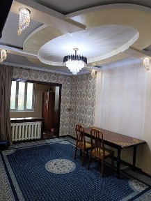 Юнусабад -19 2 х комн. передел. в трёх с обстановкой.