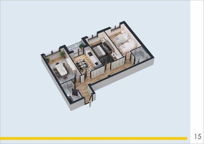 Depo Residence 86 квадрат 3 хонали кадастрли