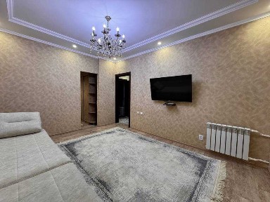 45 м². Сдаётся 2-ком квартира на Паркентском (переделана в 3-ком)