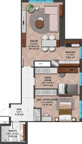 СРОЧНО ПРОДАЁТСЯ 3ком квартира на ЖК Nest one 20-этаж 74м2