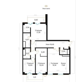 ЖК Мирабад Авеню 3/8/10 коробка на первой линии