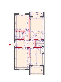 ЖК Muhtasham 4 комнатная коробка 117м2 Ор-р Финансовый институт