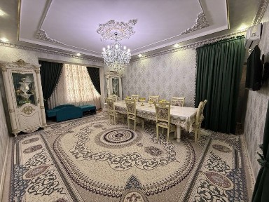 Элитний гиштли домда жойлашган 2 хонали квартира ижарага берилади