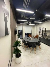 Аренда офис в ЖК Nest One 42м2 вид на Хумо арена