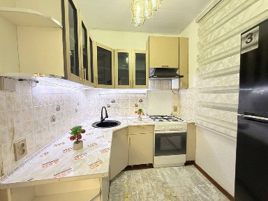 •МЕТРО М. Улугбек 3в4•1•4 Евроремонт квартира с мебелью и техникой Чил9