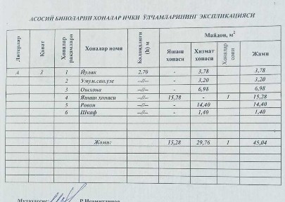 Продаётся 1-комнатная квартира, этаж: 3-й, площадь-45 м², кирпичный