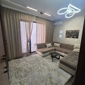 Аренда 1 ком. Евро квартира 45 м² Сергели Резиденс (МАШИНА БАЗАР)