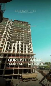 Brilliant citydan uy sotiladi!