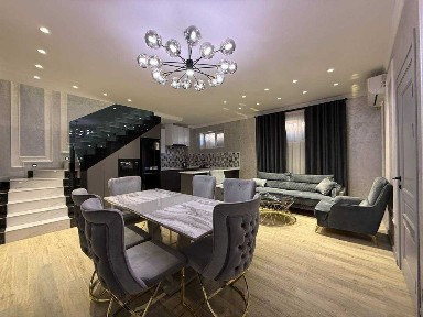 Просторная квартира с мебелью в ЖК Golden House, 124 м²