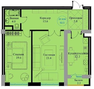 ЖК Barocco 3х комн 83м2 ‼️ Гидромедцентр