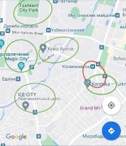 Ijara arenda metro oybek va kosmonavtlar akuratniy 1 ta sherik bola kk