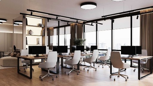 Панорамный офис 118 м² в Piramit Tower - 16 этаж, угловой (55)