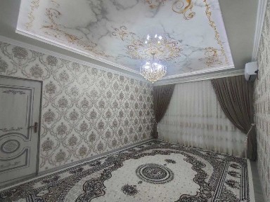 Qarshi shahar markazidan 4xonali Yevroremont kvartira ijaraga beriladi