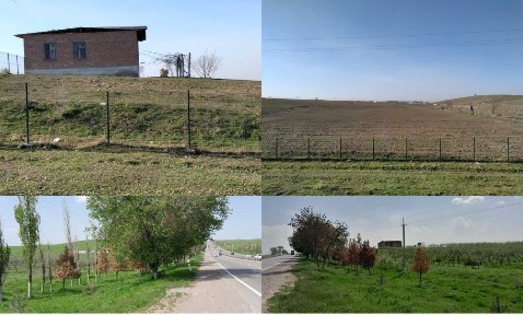 3.00 gektar A373A avtomagistrali boʻylab, Toshkent-Oxangoʻron.