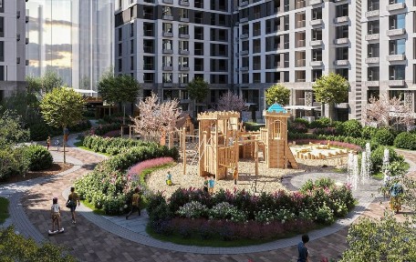 Продаётся 1-комнатная квартира в ЖК Botanika Saroy (BI Group)