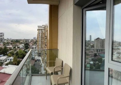 Студия 40м² с видом на аллею, ЖК Mirabad Avenue, центр'