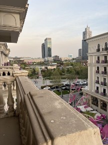 Tashkent City Boulevard Вид на ПАРК и МИЛАН