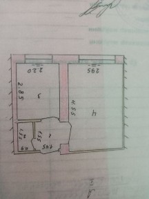 1 xona dom 1-maktab orqasida Toshkent viloyati Bo‘ka tumani KAMI Bor
