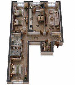 Продаётся квартира в ЖК “Maftun Makon” 3 ком. квартира 94м²