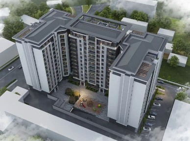 Продается квартира+паркинг в застройщика Miran House 3/2/13 70,8 кв. м