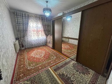 3 хоналик квартира 1 кават 6 микр, мадина