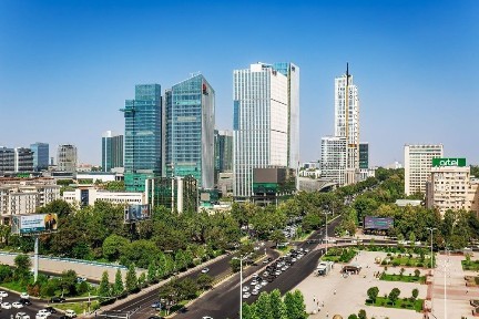 Роскошные апартаменты с видом на Ташкент Сити 2-комн U-Tower суточно