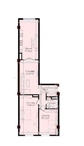 Mavera Town яккасарай безрем 3ком 8роддом Площадь: 101,9; 8 роддом