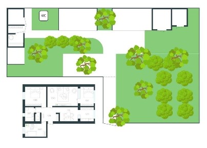 Продается трёхкомная квартира, площадь: 68.75 м².